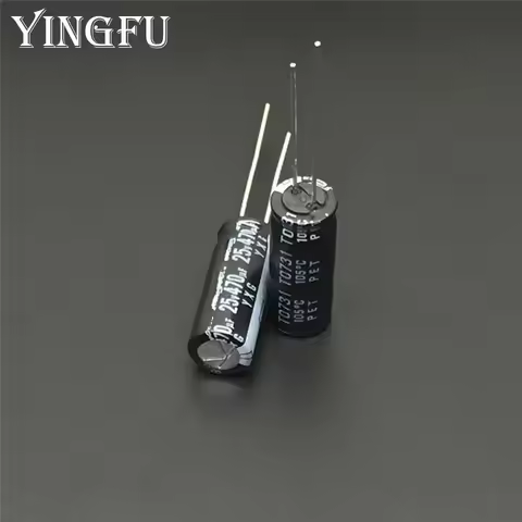 10Pcs/100Pcs 470uF 25V Rubycon YXG Series 8x20mm High Ripple Current Long Life 25V470uF Electrolytic