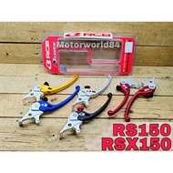 BRAKE AND CLUTCH LEVER SET HONDA RS150 RSX150 RCB S3 LEVER SET RSX RS 150 RACING BOY ACCESSORIES MOT