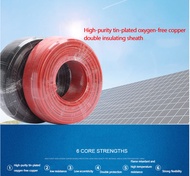1meter Solar Cable 10mm 6mm 4mm Dc cable PV cable H1Z2Z2-K