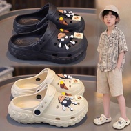 Zhou List Champion🎉Summer Children's Hole Shoes Boys Girls Anti-slip Stepping on Shit Feel Parent-Ch