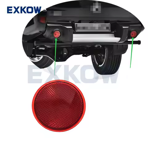 Rear Bumper Reflector for Mitsubishi Triton L200 Pickup KA4T KA5T KB4T 2005 2006 2007 2008 2009 2010