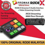 RODE X Streamer X  StreamerX Audio Interface and Video Streaming Console multiple audio Interface