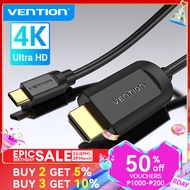 Vention Type C to HDMI Cable 4K 60Hz Connector for MacBook SAMSUNG S24 Ultra S23 S22 Huawei Mate 60 