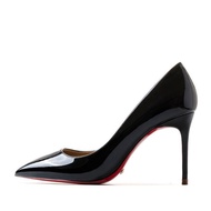 WGB1 Women High Heel Shoes Red Shiny Bottoms Brand Pumps Nude Black Patent Leather 8Cm 10Cm 12Cm Poi