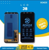 LCD TOUCHSCREEN SAMSUNG J810 / J800 / J8 2018 LCD TS FULLSET ORIGINAL BY ROKER