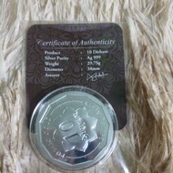 Public Silver 10 Dirham 29.75 (Ag 999)