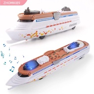 ZHOMKI89 Cruise Ship Model Toy  Simulation Creative Home Decoration