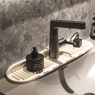 Faucet Drain Pad Bathroom Sink Silicone Splash Pad Kitchen Bathroom Sink Drain Pad