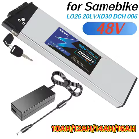 NEW Aleaivy for LAFLY X3/JINGHMA R7 R5 LO26 20LVXD Fiido M1 Folding 48V 10Ah/12Ah/14Ah/16Ah Replacem