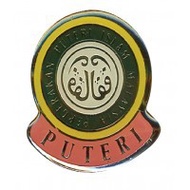 Puteri Islam Metal Poket Pin Badge