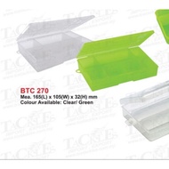 2pcs Bakau Tackle Case Box BTC 270 Fishing Tackle Box