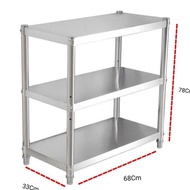 3-Tier KITCHEN Shelf MICROWAVE OVEN KITCHEN STORAGE ORGANIZER F379