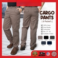 Cargo Pants Celana Panjang Seluar Lelaki Pants Men Cargo Seluar Kargo Lelaki