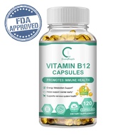 GP Vitamin B12 Capsules 1000mg Environment Energy Metabolsm Mental Clarity And Health Support