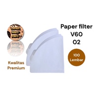 Paper filter V60 02 contents 100s - Japanese quality V60 coffee filter Paper filter