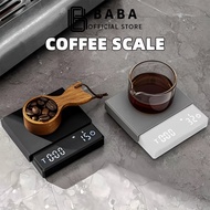 Coffee Weighing Scale Rechargeable Food Weighing Scale Mini Cube Weighing Scale Kitchen Scale Digita