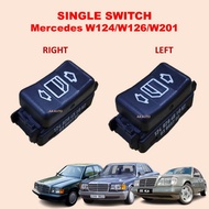 Mercedes Benz W124 W126 W201 Power Window Single Switch 12482045 Sub Passenger Switch Side Suis Ting