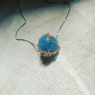 純粹的愛 海藍寶吊墜