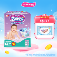 Tã quần Bobby size M 78 miếng