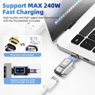 Anera OTG USB Type C 4.0 N52 Magnetic Adapter 8K 60Hz 40Gbps 240W - A1F35