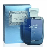 Rasasi Ice/ Hawas Man/ Hawas women edp 100ml romatic Aquatic fragrance Rasasi cologne fragexchange