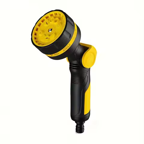 Garden Hose Watering Sprayer High Pressure Water Sprayer Washing Cars 8 Modes Portable High Pressure