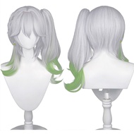 Wig/tóc giả Nahida Kusanali - Genshin Impact màu trắng xanh