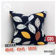 CANVAS SOFA CUSHION COVER 40x40, 45x45, 50x50 SBC026