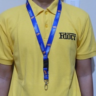 Singapore Airlines ID Card Holder 2-sided Airline Lanyard