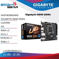 Gigabyte H610I DDR4 ITX Motherboard LGA1700 2 Ram Slot M.2 x 1 PCIEx16 x 1 RGB x 1