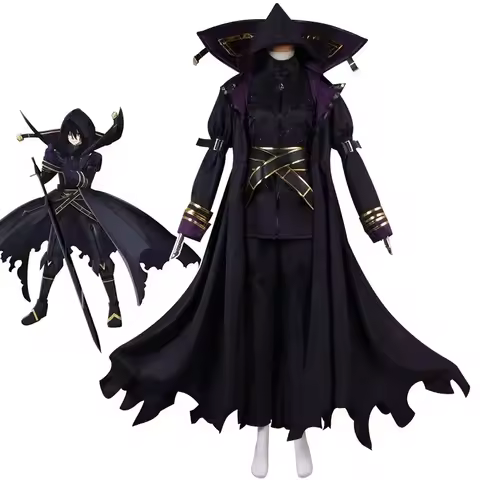 Kagenou Cid Cosplay Costume Anime The Eminence In Shadow Minoru Kageno Black Uniform Shadow Garden S