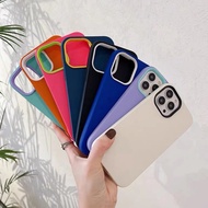 เคส สำหรับ iphone12 เคสประกบสีพื้นมาใหม่ iphone6 i7 iphone6plus 7plus 8plus iphonexr iphone11 iphone12pro 12promax iphone13 13promax 13pro