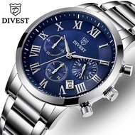 IMPORT DIVEST Jam Tangan Pria Mewah Anti Air, Jam Tangan Pria Mewah, J