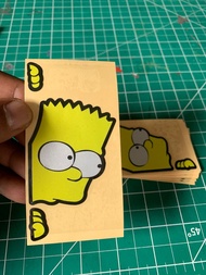 Stiker the simpsons stiker motor stiker kartoon