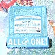 韓國標🇰🇷布朗博士 溫和嬰兒 護唇膏🍑4G🍑DR.BRONNERS BABY MILD ORGANIC LIP BALM 櫻花 檸檬 玫瑰 橙橘生薑 薄荷護唇膏 0.15oz 2027/08