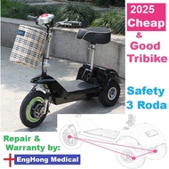 2024 Tribike, Cheap Tribike, Budget Tribike, 36v Tribike, Foldable Tribike, 3 wheel bike, 3 wheel scooter