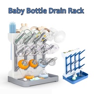 Bottle Dry Rack Baby Bottle Drain Drying Rack Plastic Vertical Standing Baby Bottle Cleaning Dryer