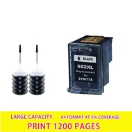 HP 682 ink HP682XL refillable ink cartridge Compatible hp 1216 2336 2775 2776 2777