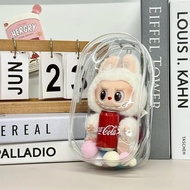 13cm19cm棉花娃娃痛包高pvc透明外出包娃衣潮玩娃包保护罩26.2.25