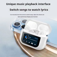 TWS Earbuds ANC Noise Cancellation Earphone With Touch Control Bluetooth Wireless Earbuds LCD Screen