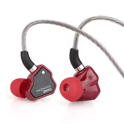 7Hz Salnotes Zero HiFi 10mm Dynamic Driver In Ear Earphone IEM Metal Composite Diaphragm N52 Magnet 