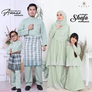 BAJU RAYA 2023 SET SEDONDON FAMILY KELUARGA KURUNG SHAFA & BAJU MELAYU AMMAR