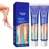 Elycura Lymph Drainage Massage Cream – Elycura Leg Edema Cream, Massage Oil for Legs, Edema Relief f
