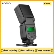 Andoer Universal Speedlite Gn40 On-Camera Flash Na May LED Fill Light Bracket Para Sa Canon N