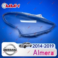 For Nissan Almera 2014-2019 headlamp cover headlight cover cap lampu depan headlamp Lens lampshade H