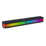 Redragon GS515 Wired + BT RGB Desktop Soundbar, 2.0 Channel Stereo Computer Speakers for Desktop wit