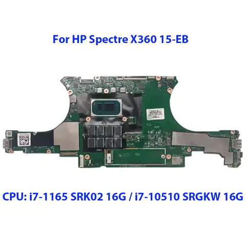 Motherboard DAX3BBMBAD0 M08415-601 for HP Spectre X360 15-EB Laptop with Cpu i7 16G RAM Graphic M084
