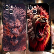 Lion Pattern Phone Case Cover for iPhone 16  17，15 14 13 12 Pro Max 11 Pro Max 7 8 Plus XS XR Shockp