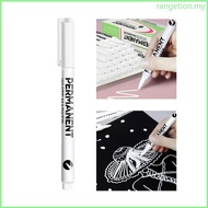 RAN Pack Of 1 12Pcs White Paint Pen 0 2mm Tip White Permanent Marker Quick Drying Water Resistant Fa