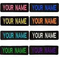 Work2.54cm Clothing Multiple Military Badges Vest Background Personalized Tape2 Custom Name Hook Buc